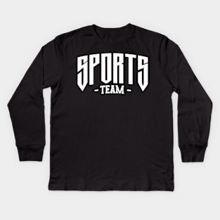 Sports Team Kids Long Sleeve T-Shirt